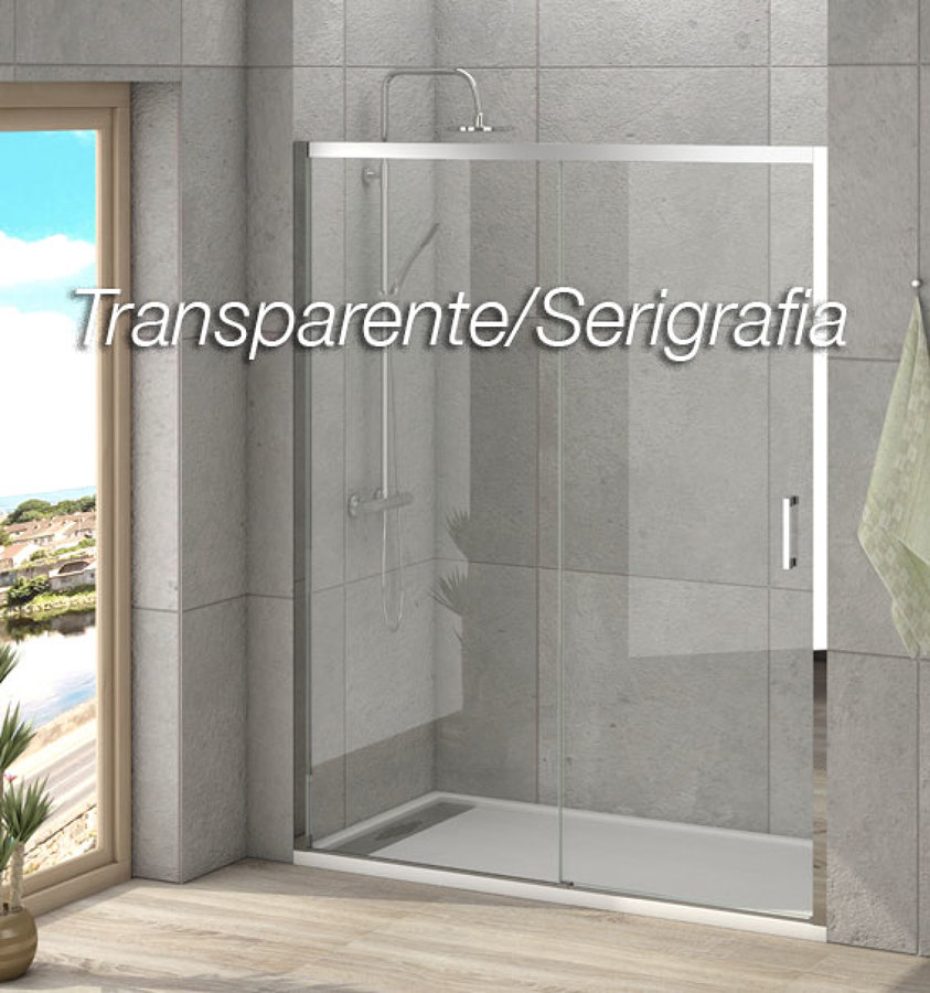 Mamparas ducha con serigrafia