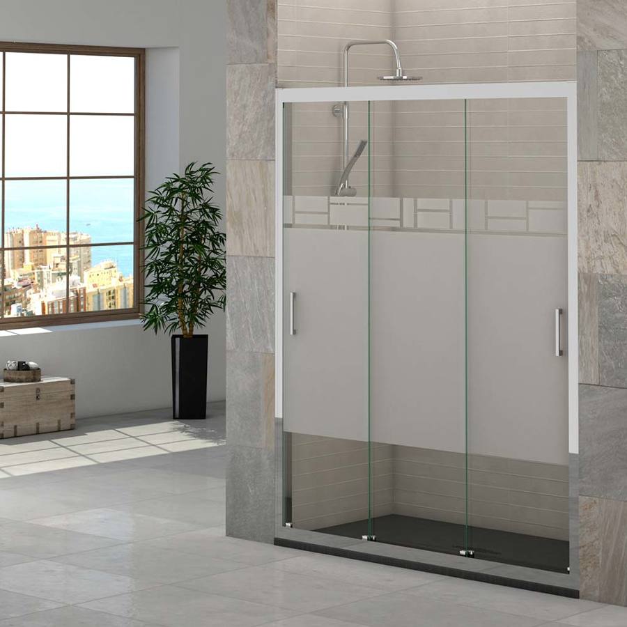 Mamparas ducha entre paredes
