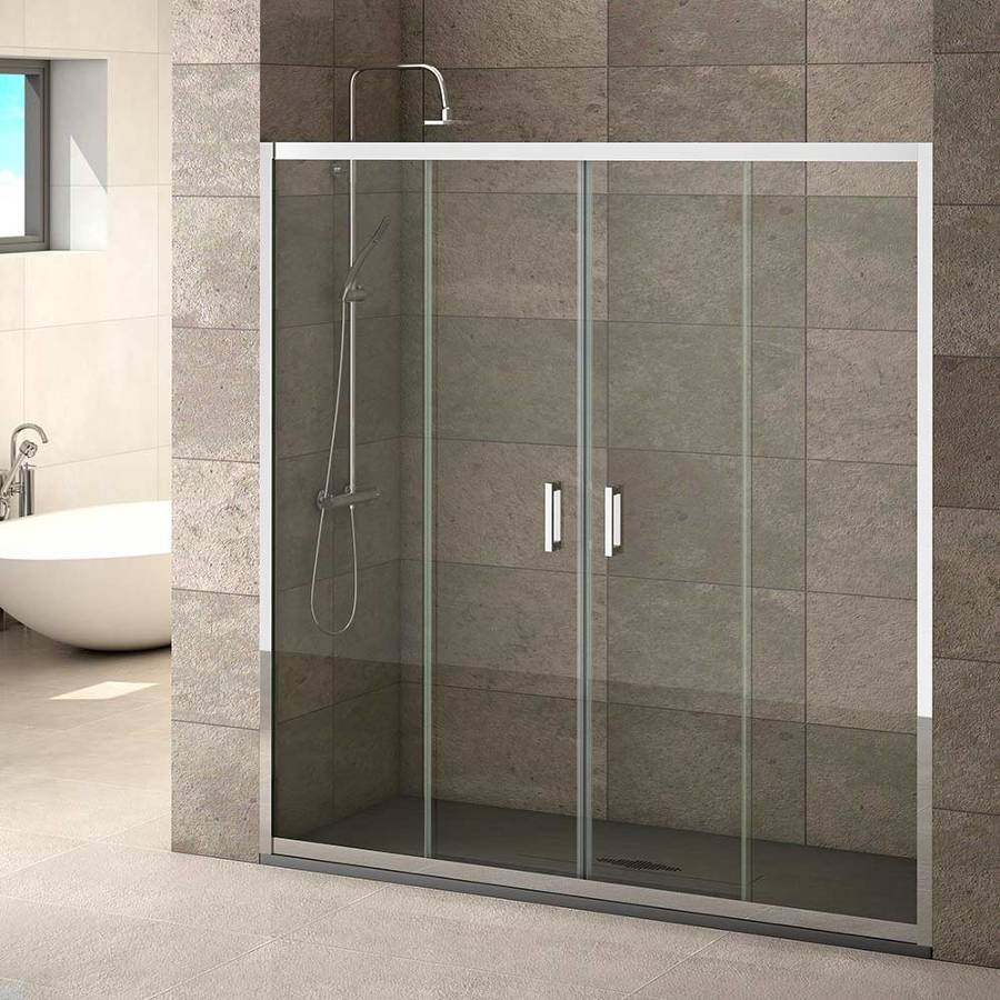 Mamparas ducha entre paredes