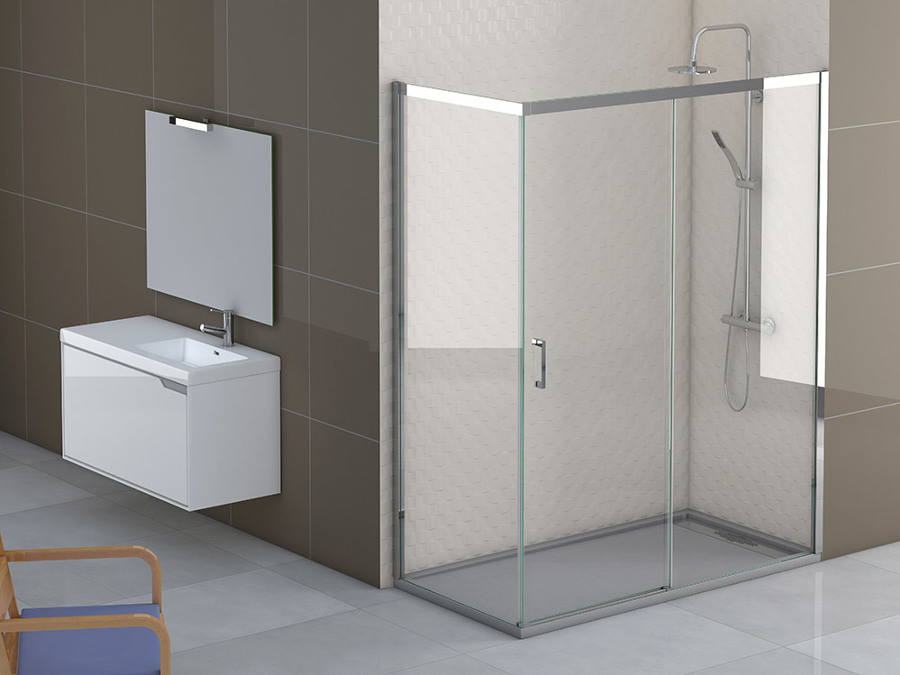 Mamparas ducha rectangulares