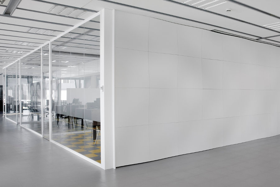 Mamparas vidrio y divisorias "closca de nou"