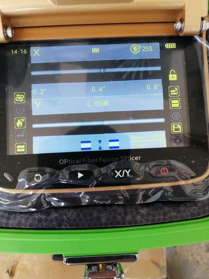 MAQUINA FUSIONADO FIBRA OPTICA