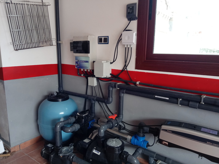 Maquinarias del SPA.