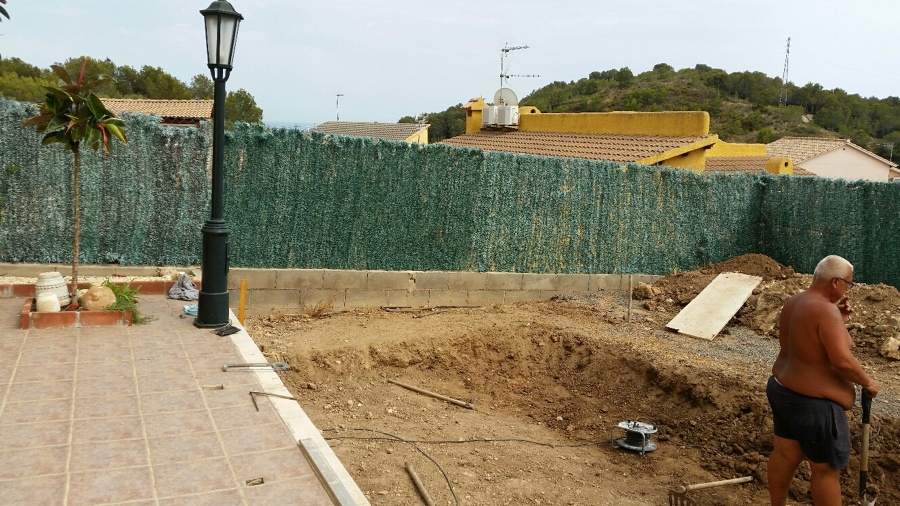 MARCANDO ZONA PISCINA