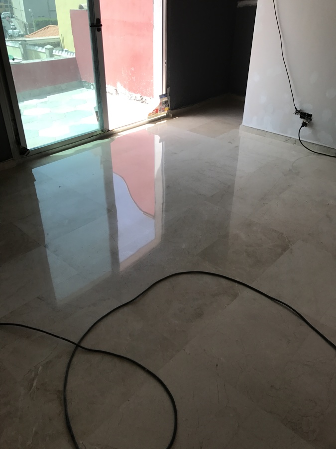 Marmol pulido y cristalizado