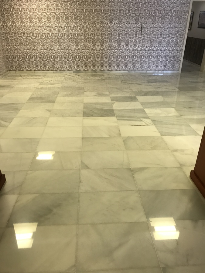 Marmol pulido y cristalizado