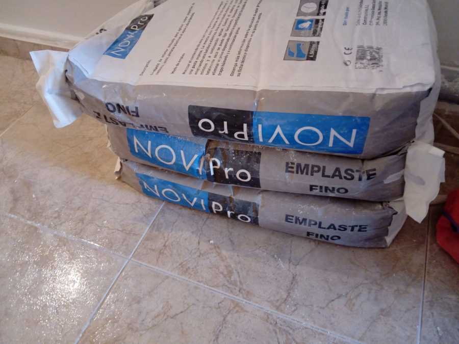 Materiales de trabajo, Cubregota y paste fino