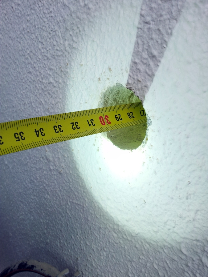 Medida cámara de aire