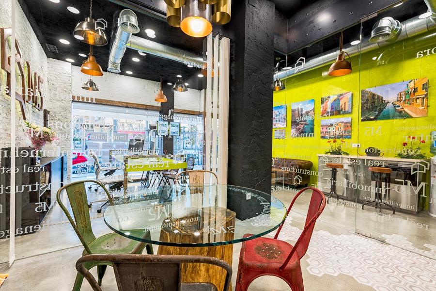 Mesa reunión a medida en despacho