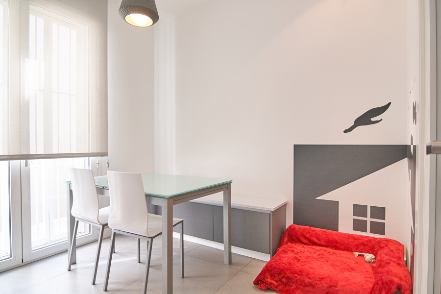 mesa y banco de office - posición 1