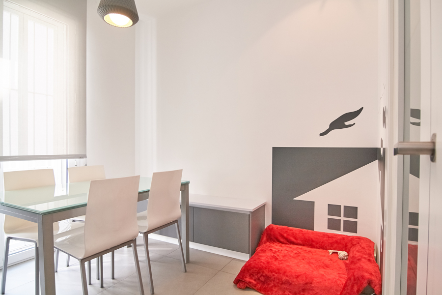 mesa y banco de office - posición 2