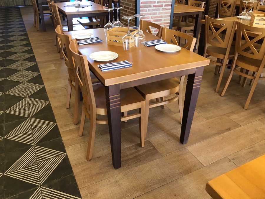 Mesa y sillas para Restaurante