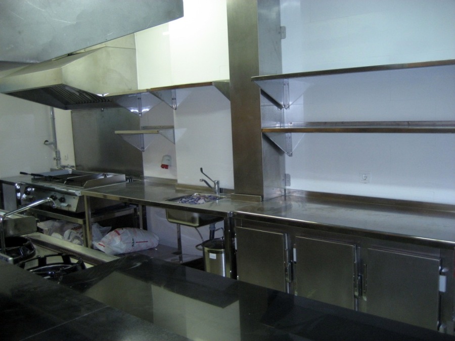 mesas de acero inoxidable