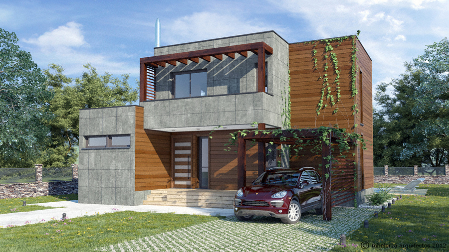 MH147 Casa de Madera Biolimática