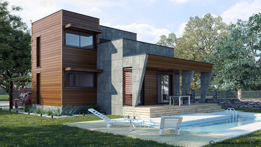 MH147 Casa de Madera Biolimática