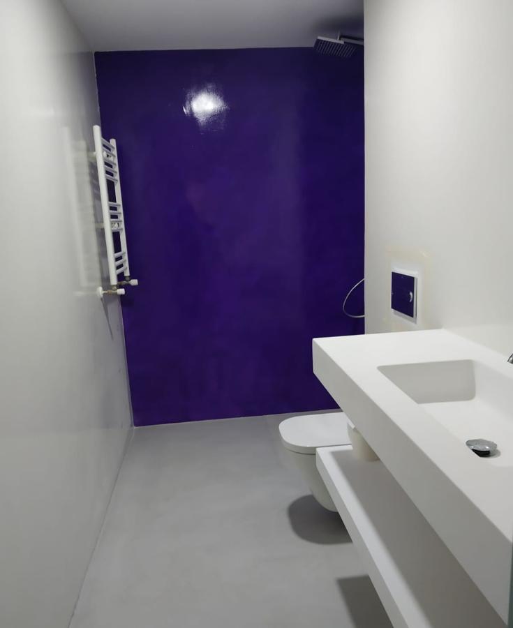 Micro cemento baño completo 2 colores