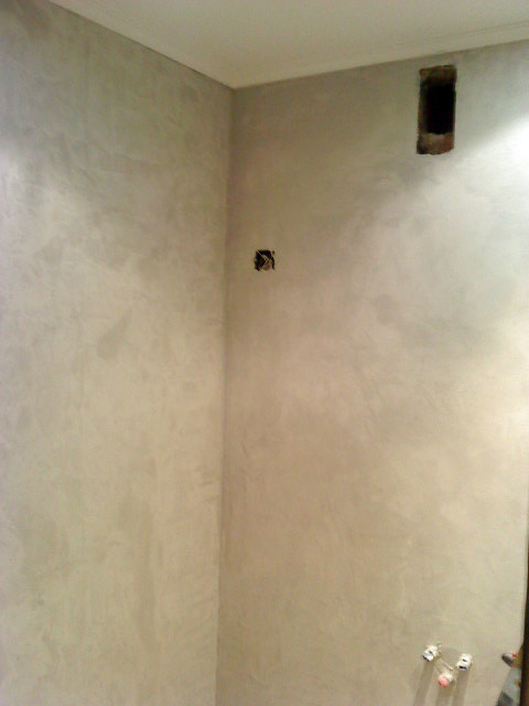 microcemento en las arenas - getxo