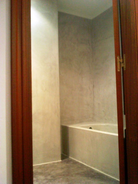 microcemento en las arenas - getxo