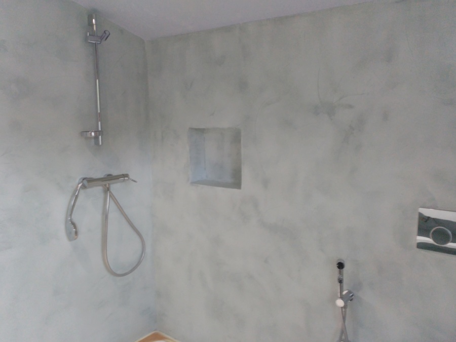 Microcemento en ornacina