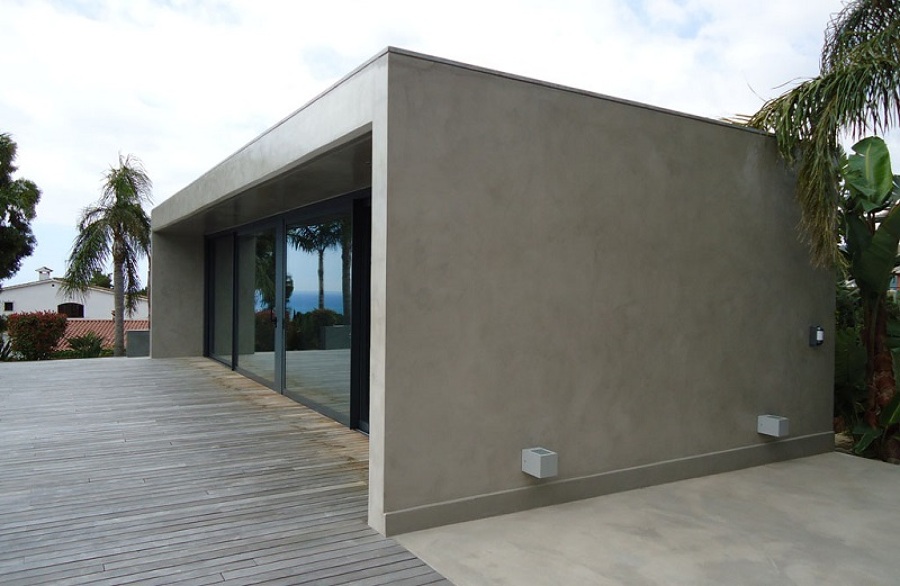 Microcemento en suelos, paredes, interiores y exteriores.