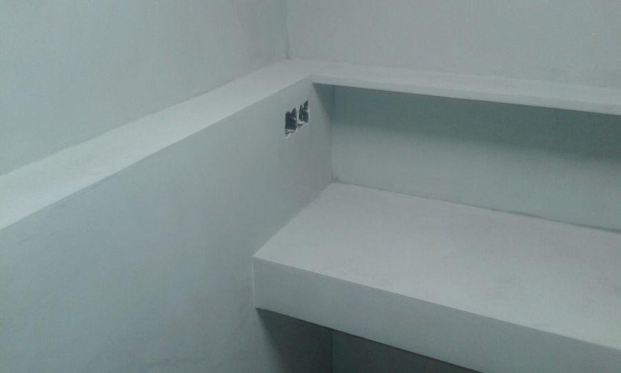 MICROCEMENTO, MUEBLE DE BAÑO