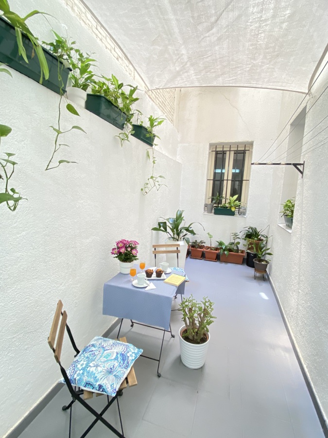 MINIPISO en Madrid: decoración de patio interior