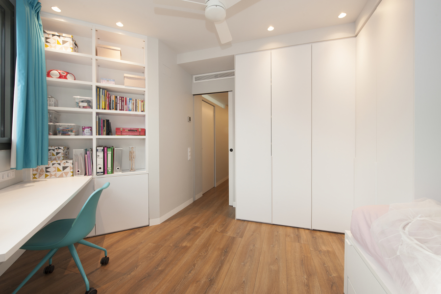 Mobiliario a medida en habitación juvenil