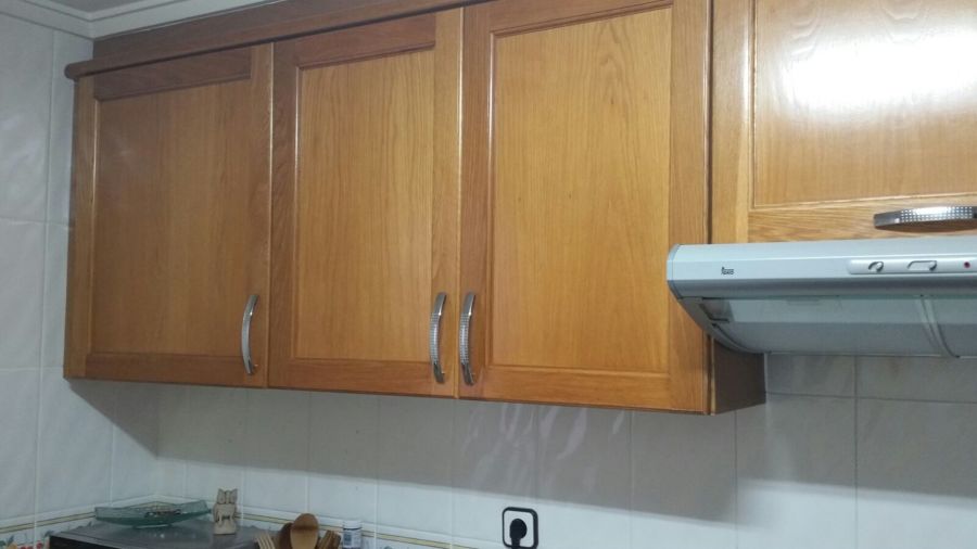 Mobiliario de cocina antes de la renovación