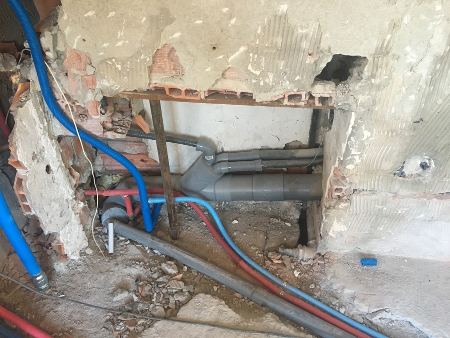 MODIFICAR DESAGÜE BAÑO