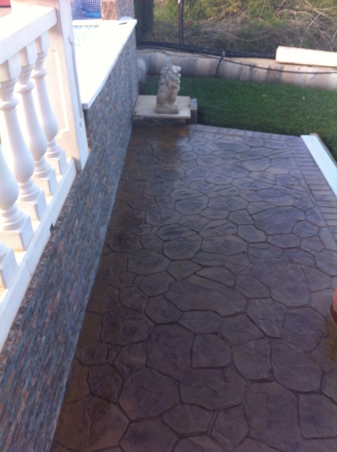 Molde piedra irregular