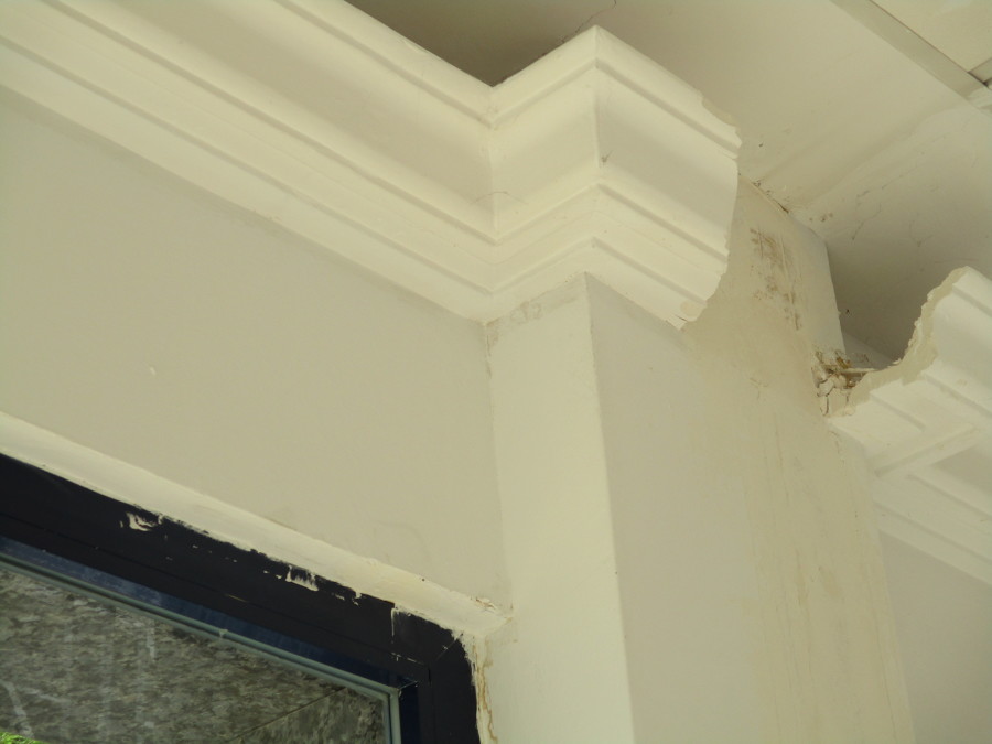 Moldura después de la demolición