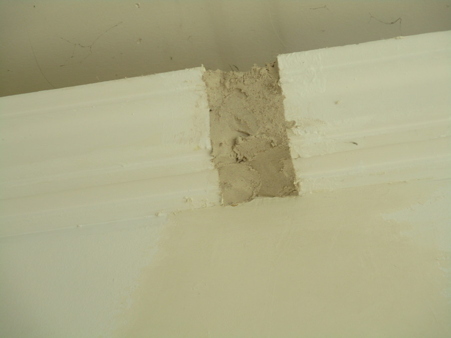 Moldura después de la demolición