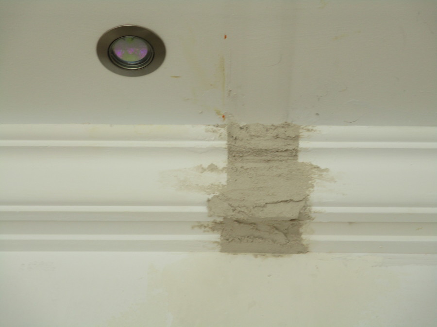 Moldura después de la demolición