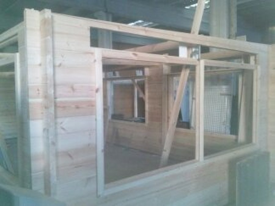 Montaje casa madera