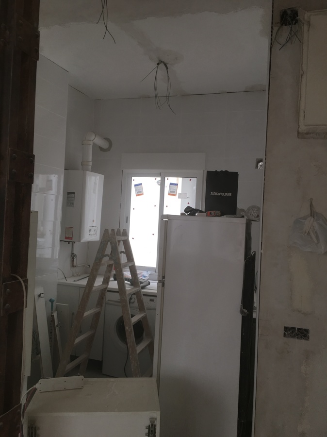 Montaje de Caldera y electricidad 