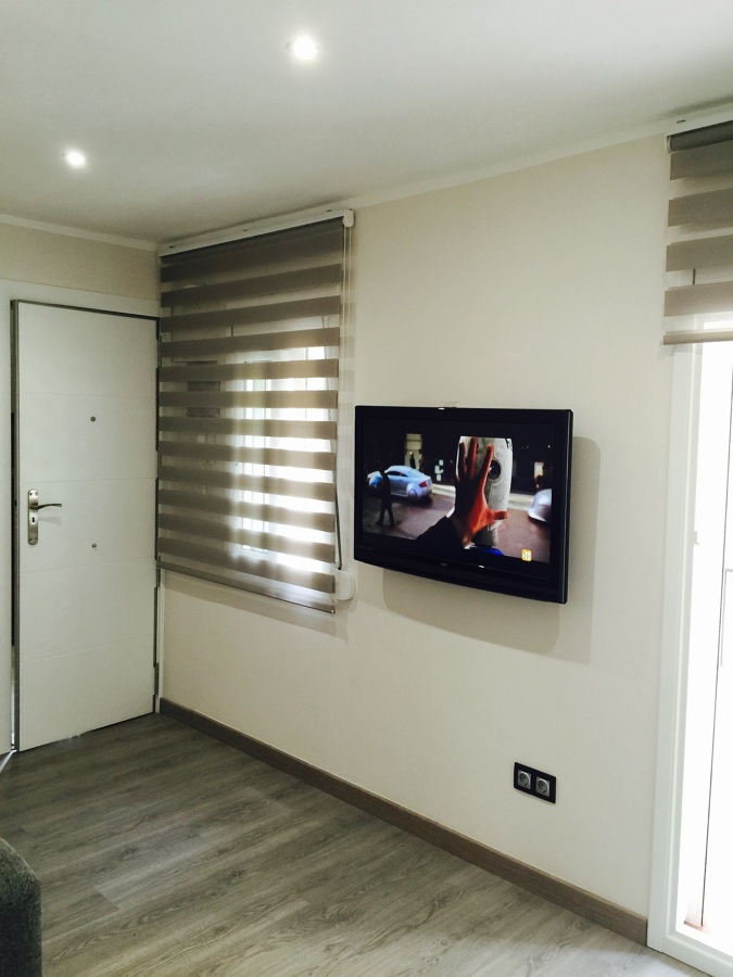 Montaje de cortinas comedor