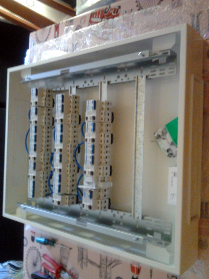 MONTAJE DE CUADRO DE DISTRIBUCIÓN