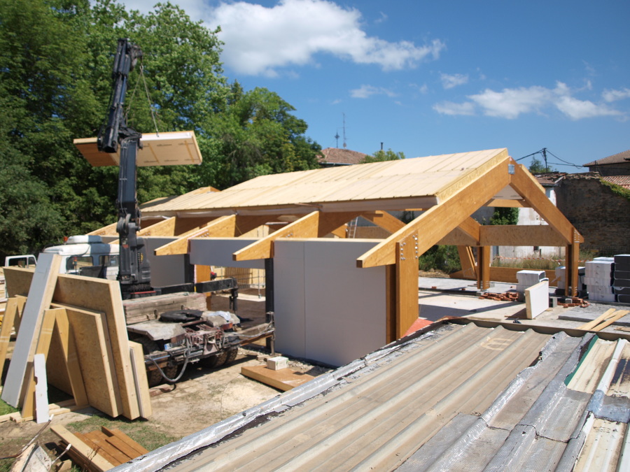 Montaje de cubiertas