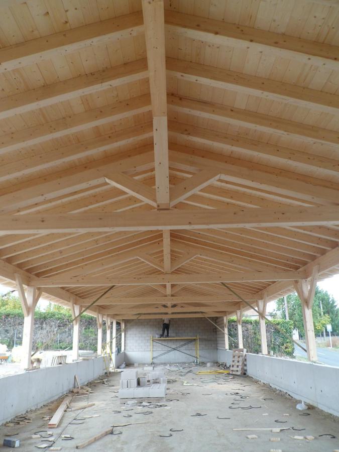 montaje de estructuras de madera