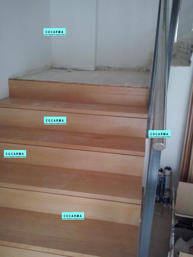 Montaje de la escalera