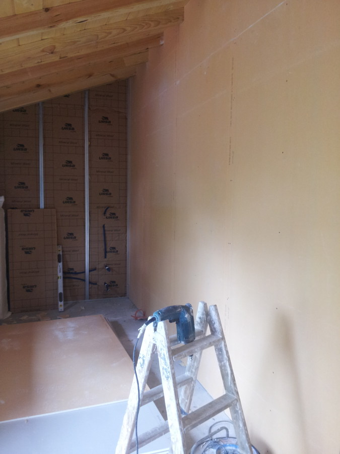 Montaje de trasdosado