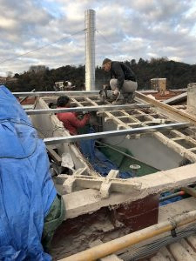 montaje del lucero pequeño