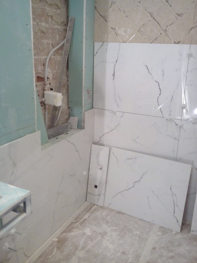 Montaje pladur en baños