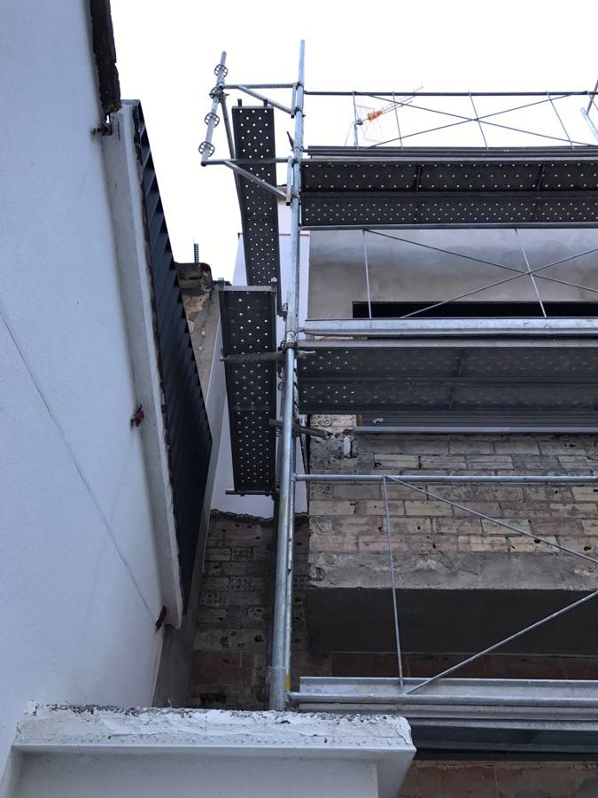 Montaje y fijación andamios de seguridad