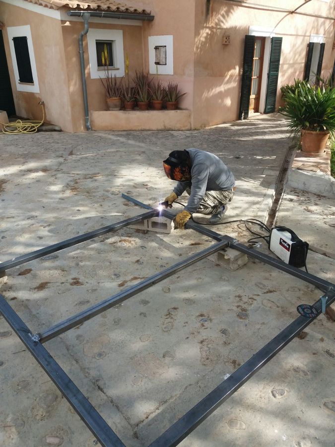 Montaje y soldaduras