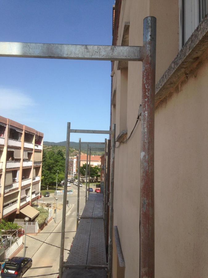 Montajes de Andamios de seguridad en exteriores