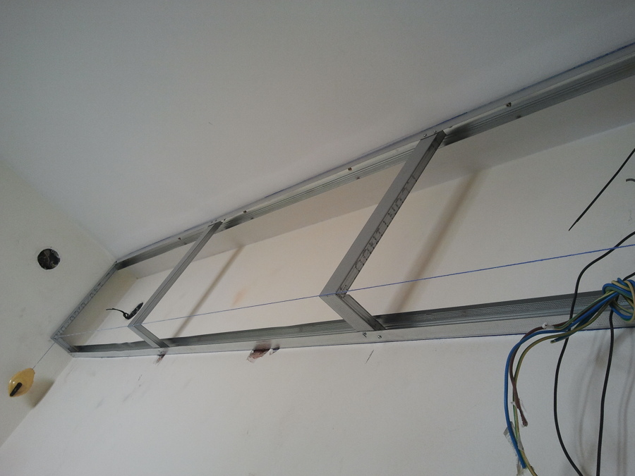 Montando cajones de pladur