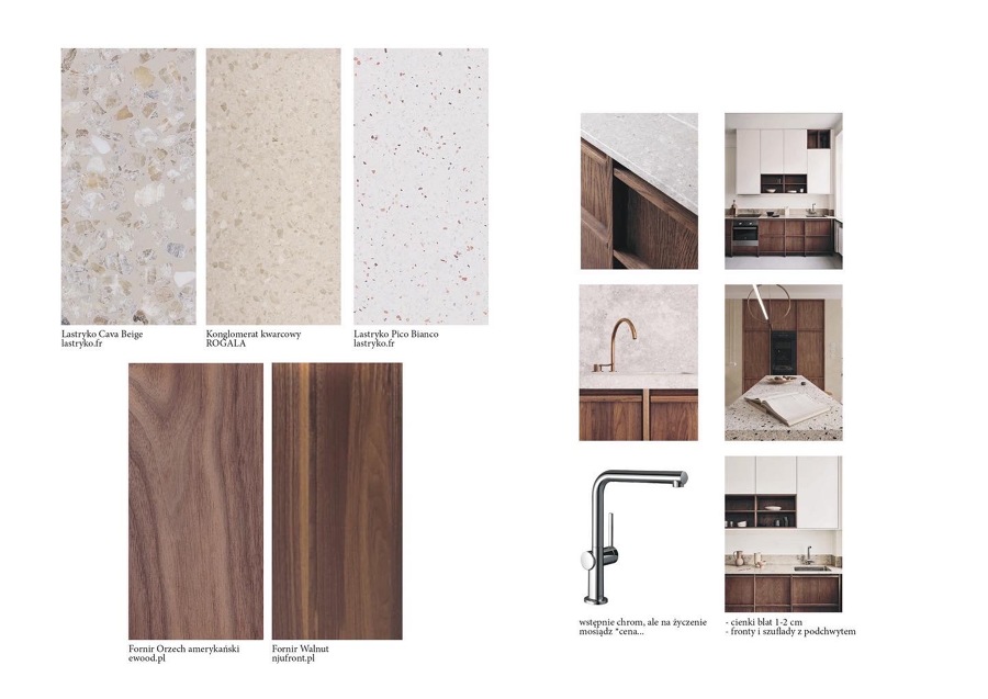 Moodboard Materiales Cocina