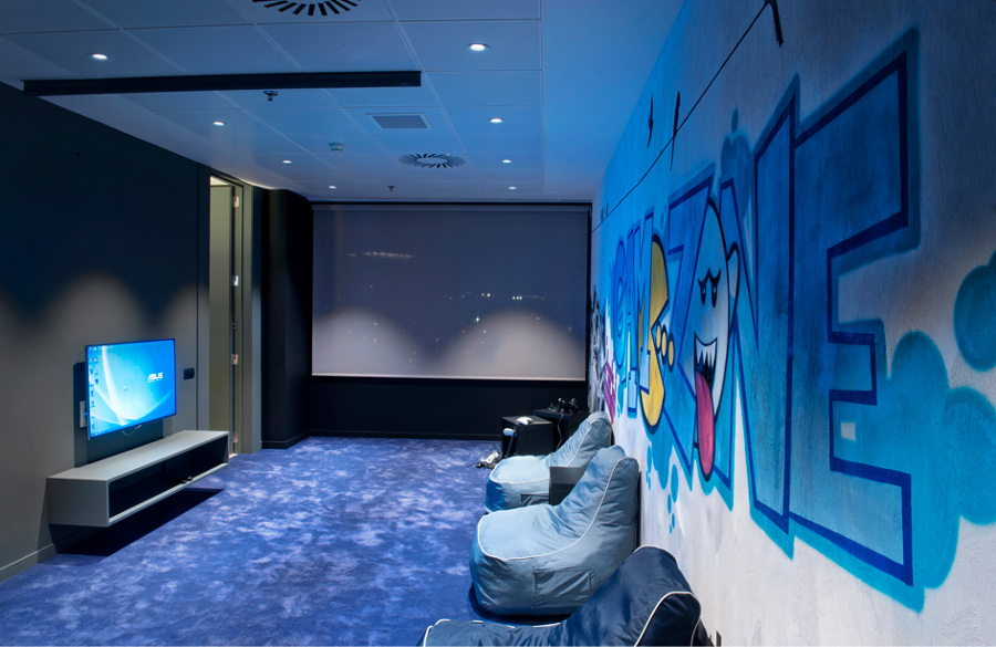 Moqueta en Play room