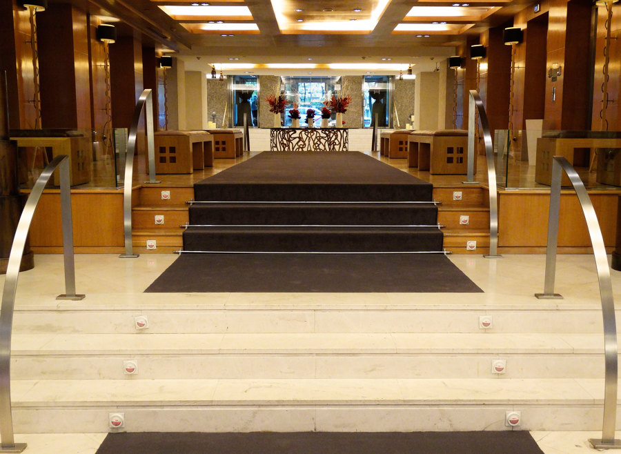 Moqueta entrada hotel